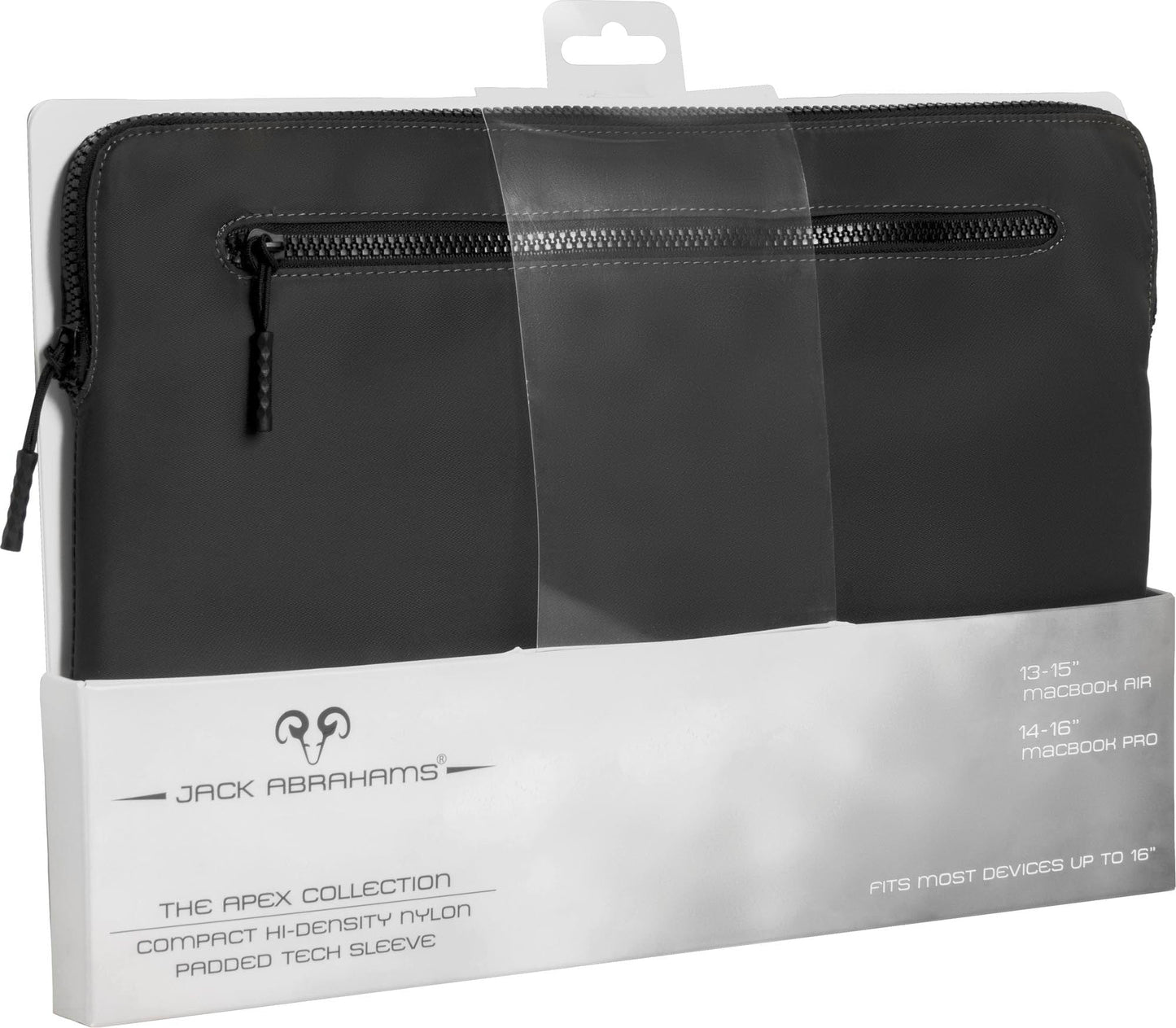 Jack Abrahams The Apex Nylon Protective Padded Laptop Sleeve