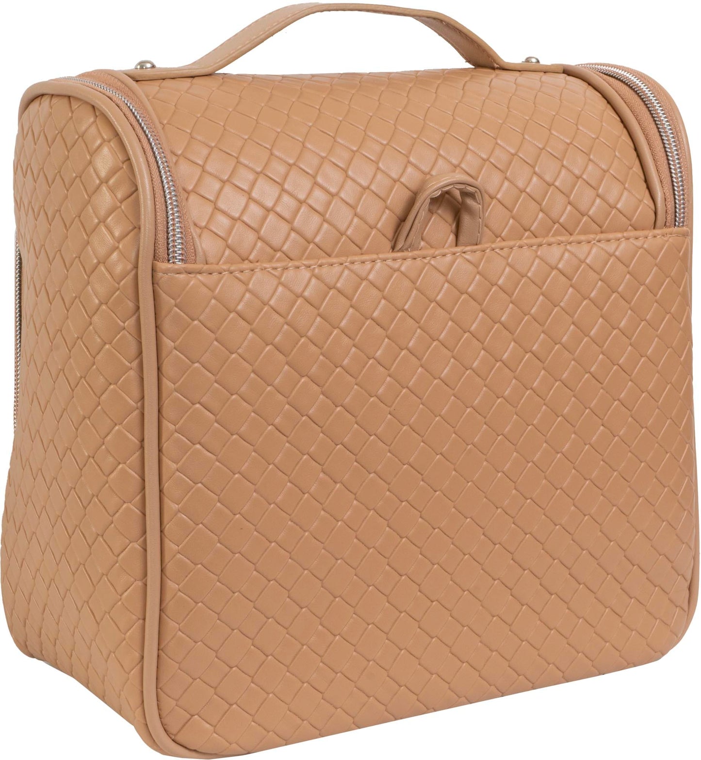 Joan & David Large Woven Hanging Toiletry Organizer Bag