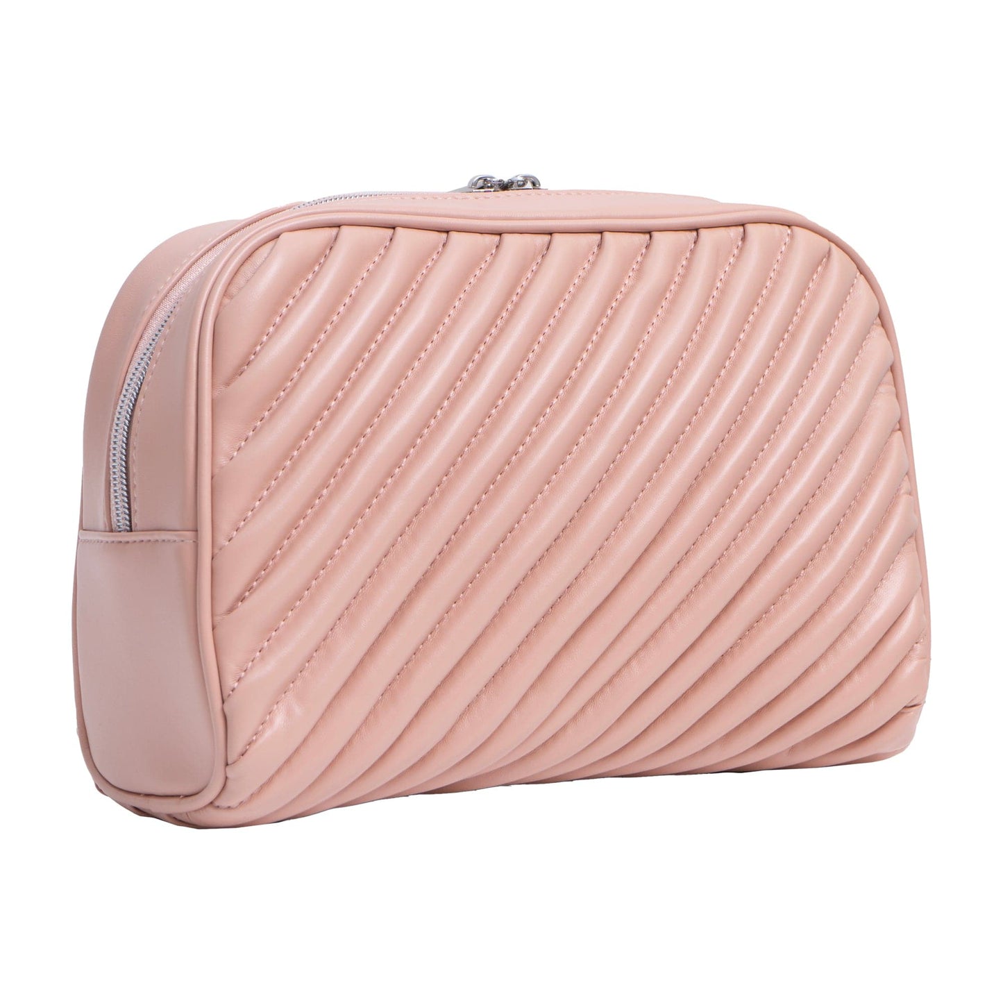 Joan & David The Diagonal Quilted Toiletry Case