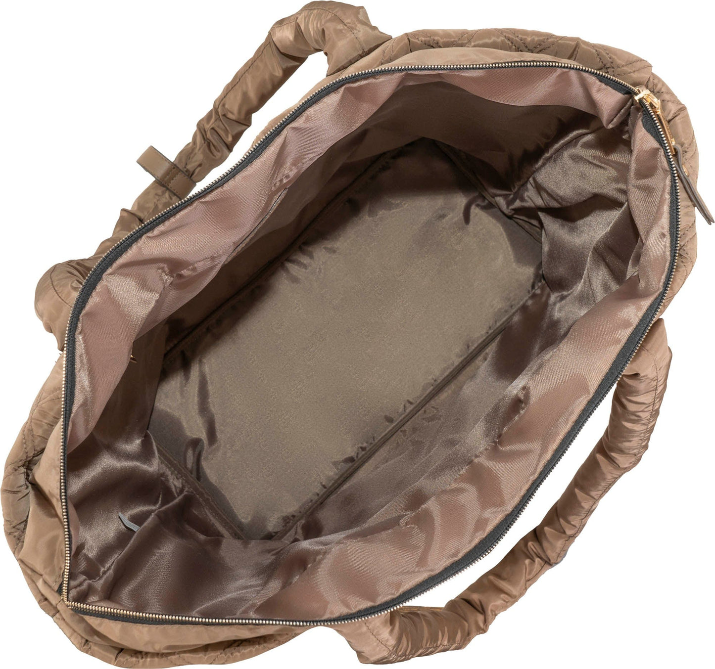 Joan & David Diamond Quilted Nylon Tote