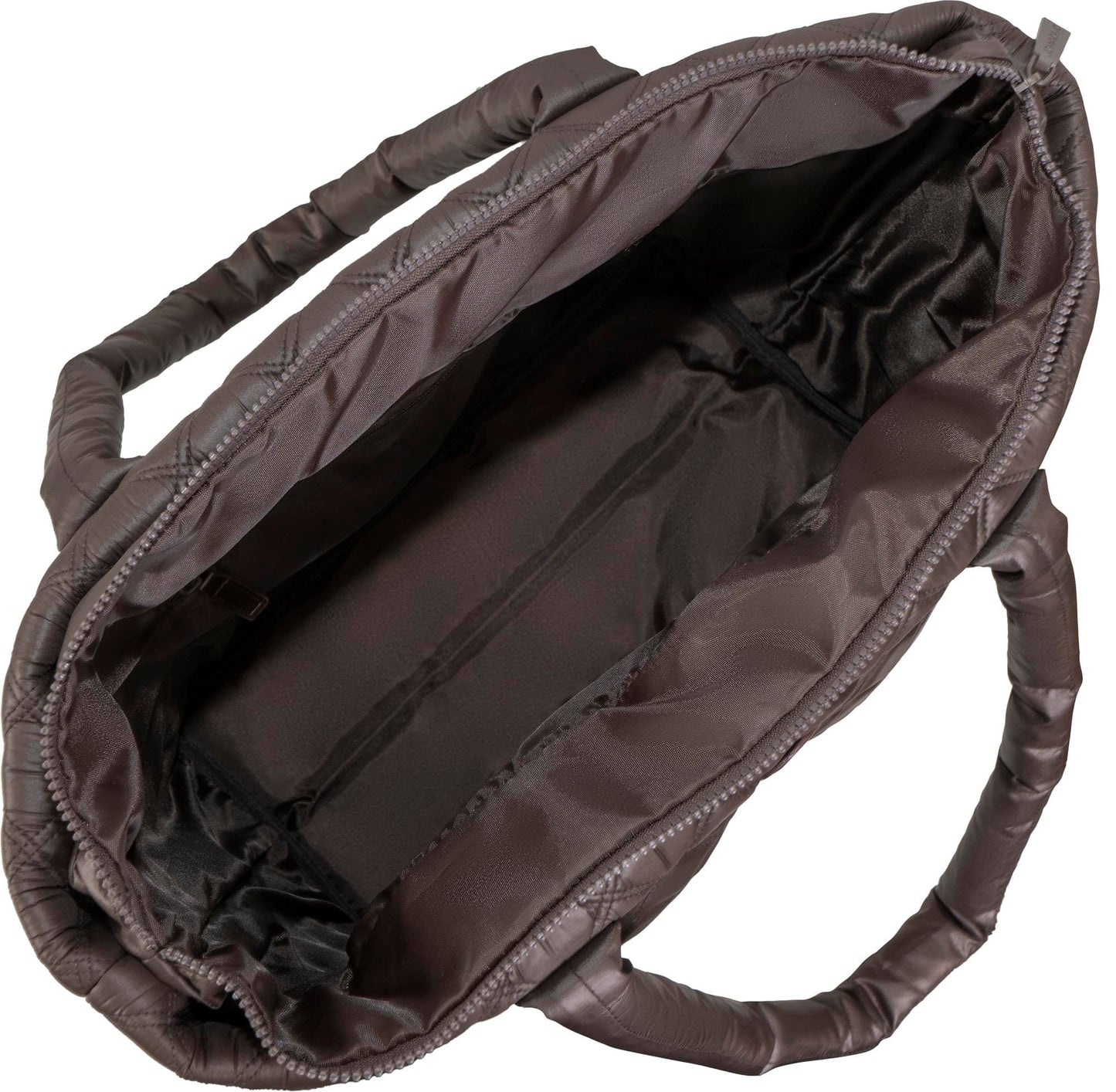 Joan & David Diamond Quilted Parachute Nylon Travel Tote