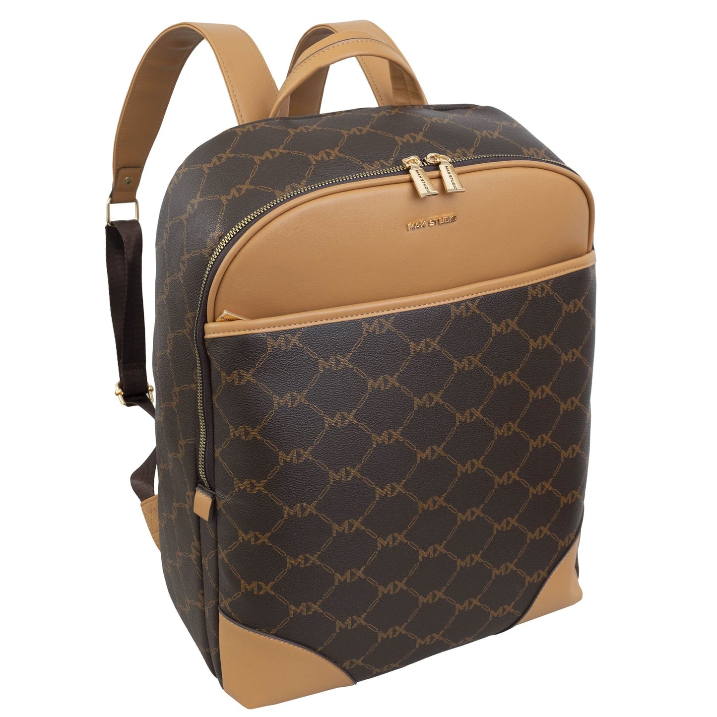 Max Studio 17" Signature Pebble Grain Backpack