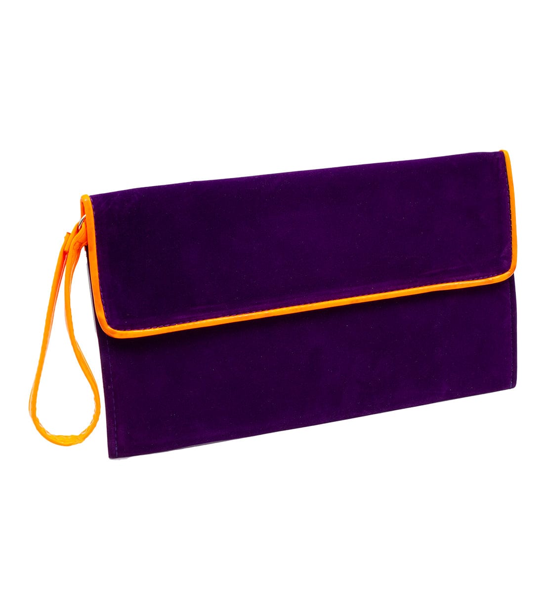 Giannini 4 Pack Velvet & Neon Large Clutch Wristlet Pouch