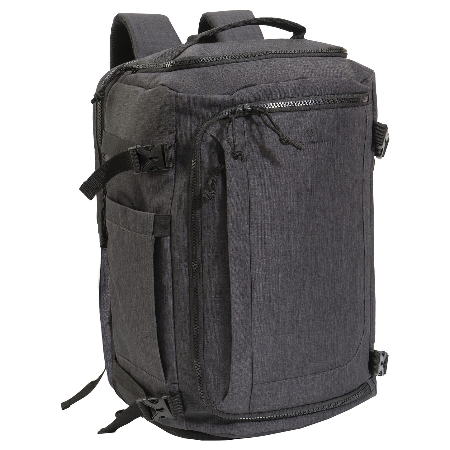 Jack Abrahams The Crosswind 18 Inch Nylon Expandable Weekender Backpack
