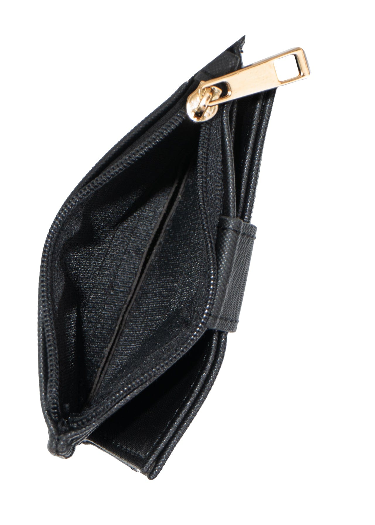 Rebecca & Rifka Saffiano Emblem Snap ID Card Holder