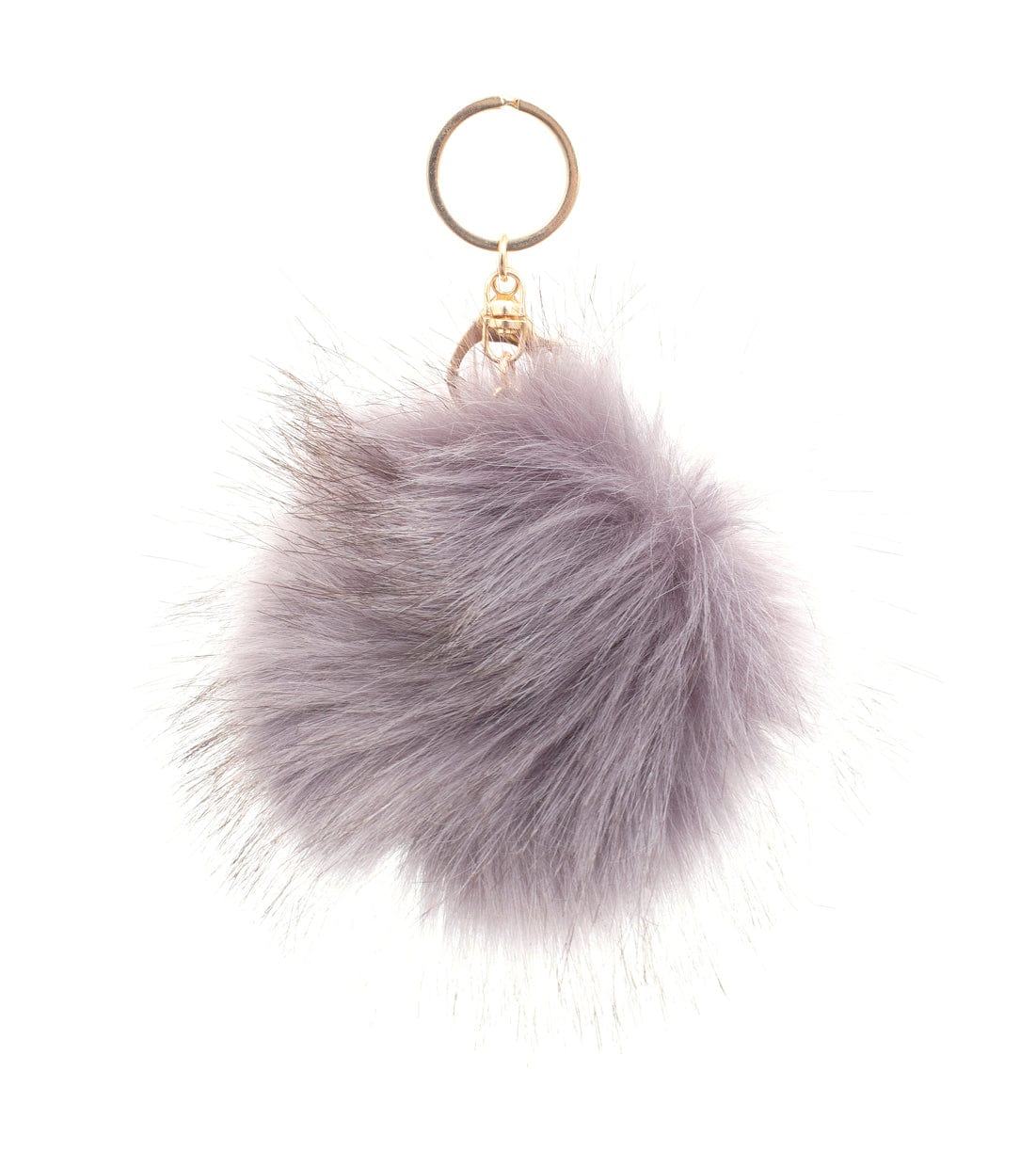 Rebecca & Rifka Faux Fur Pom Pom Keychain/Bag Charm