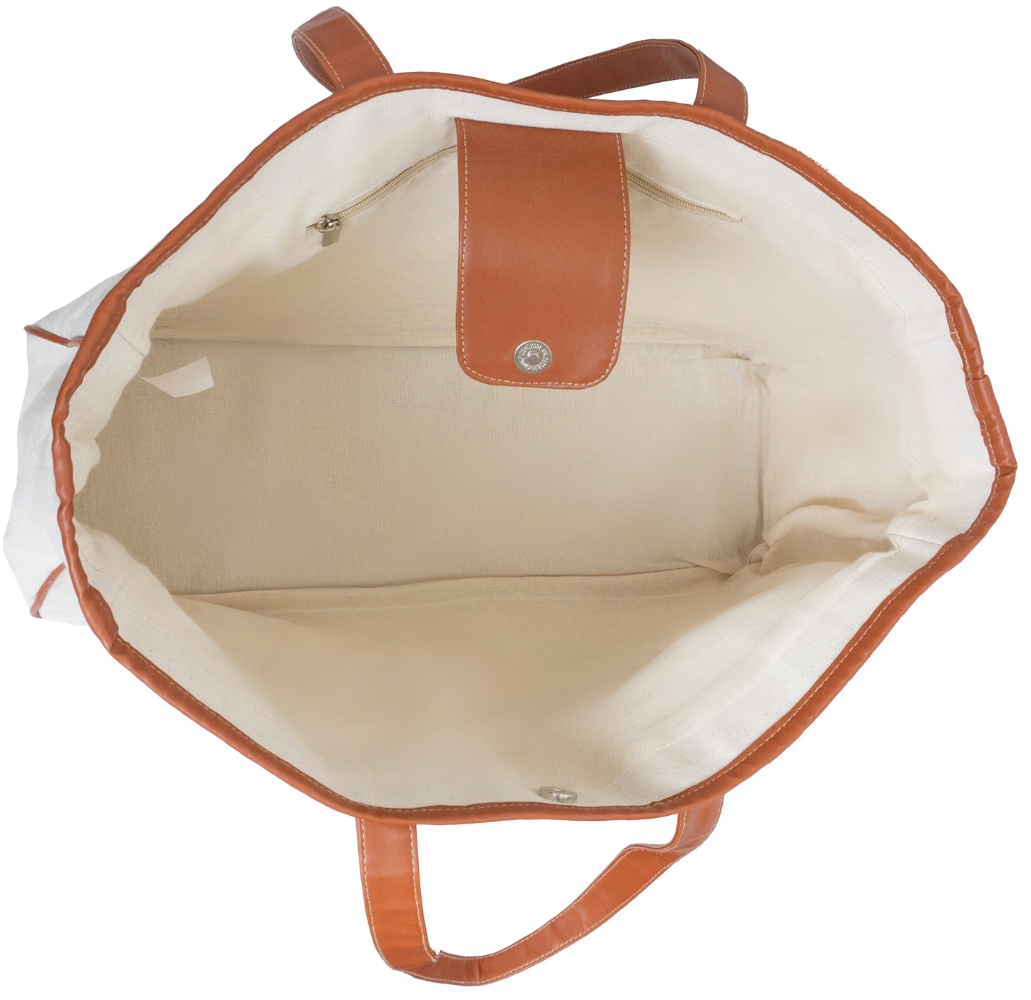 Magid Canvas Slogan Tote "ALOHA BEACHES"