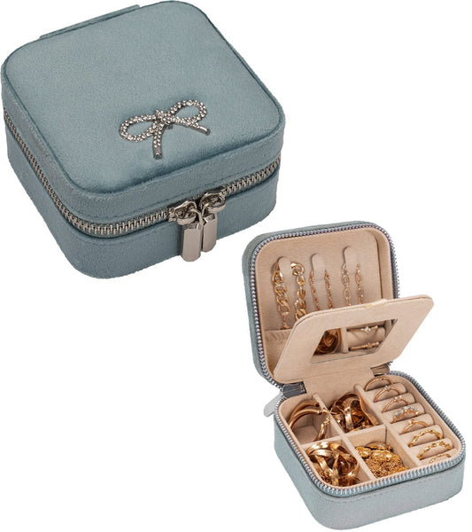 Joan & David Aveline Velvet Jewelry Box