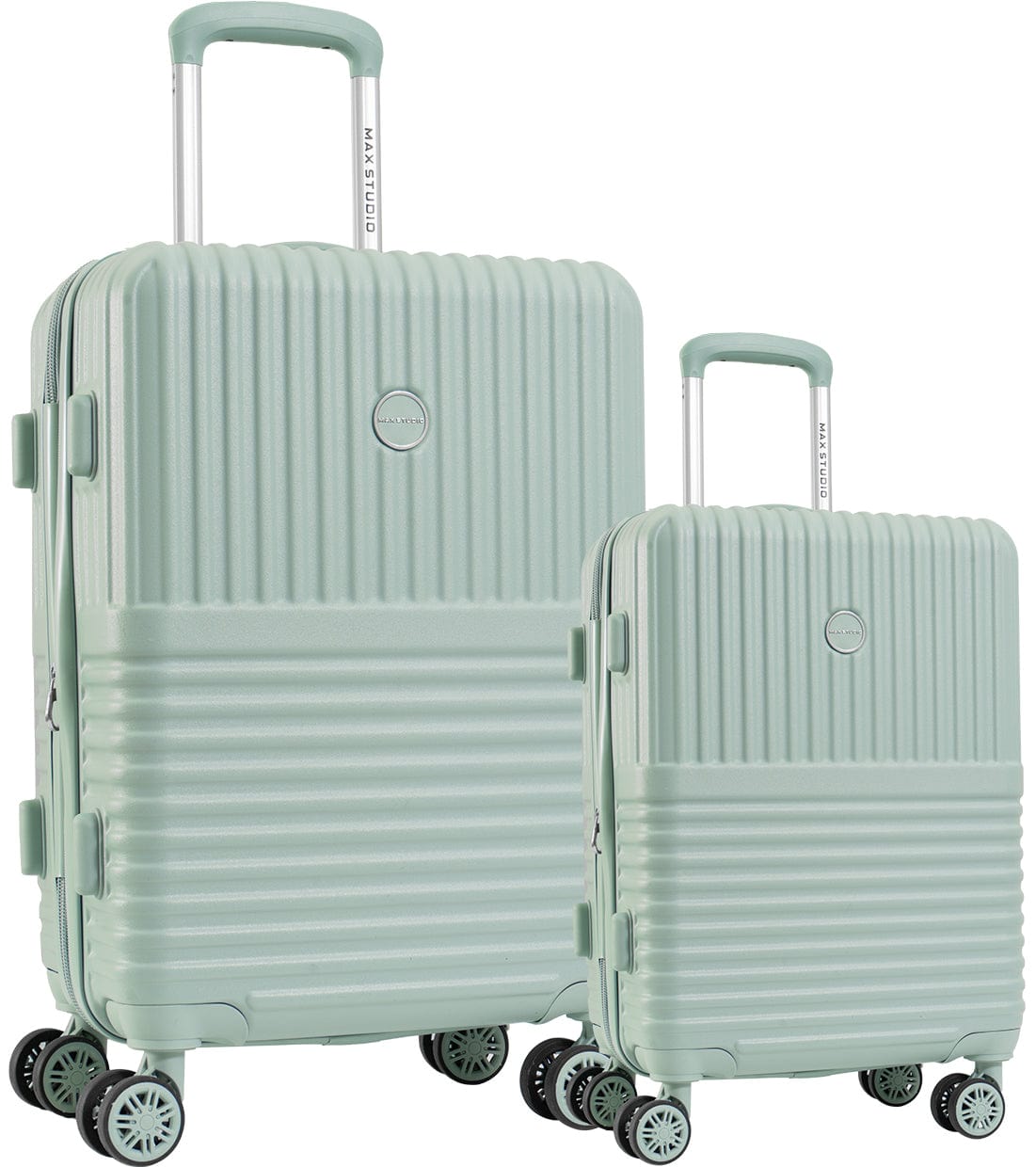 Max Studio The Odessa ABS 2-Piece Hard-Sided Luggage Set