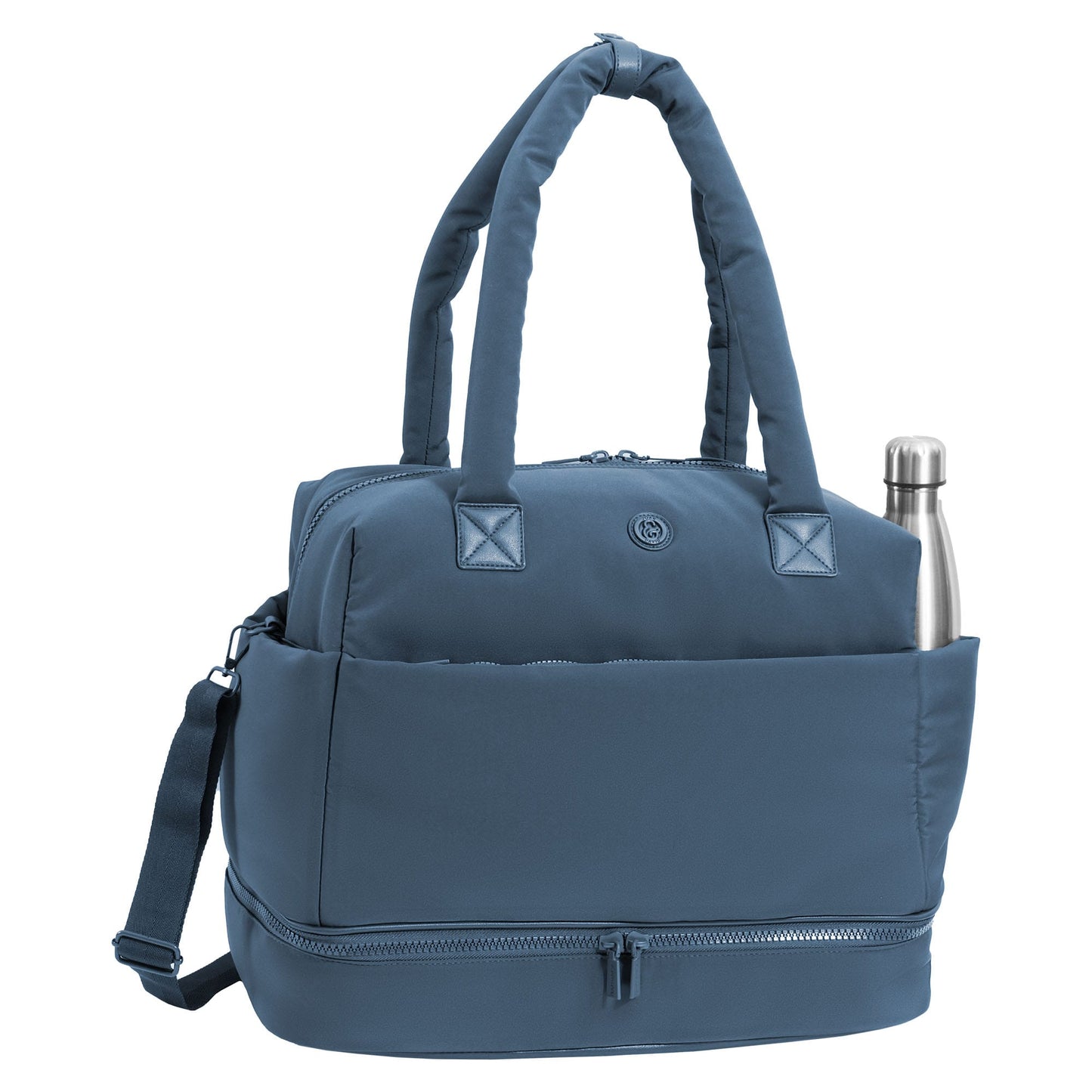 Joan & David The Lainey Sport Nylon Drop Bottom Duffel Bag