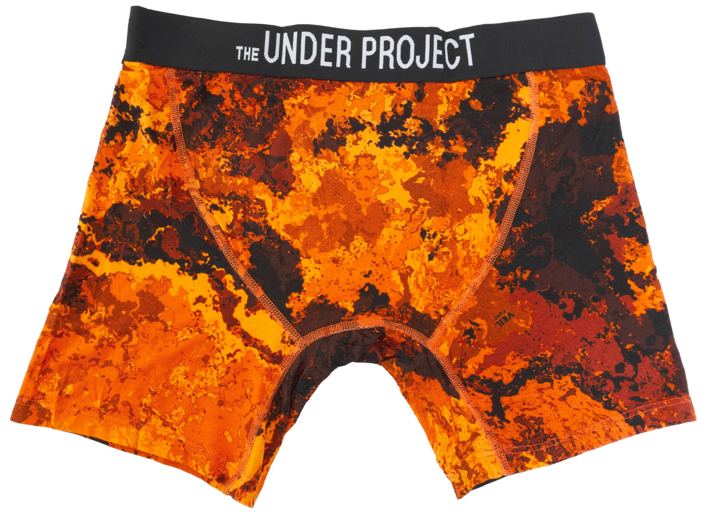 Veil Camo x UP Boxers Hellfire Orange Camo Print Modal Boxer Brief