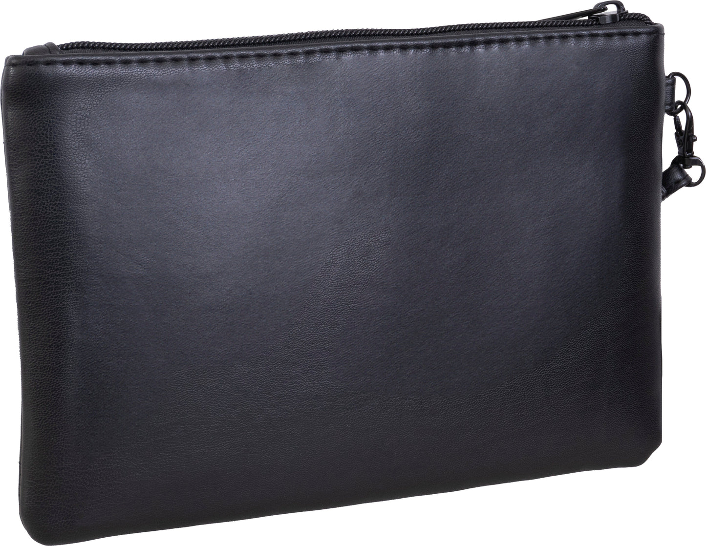 Rebecca & Rifka Smooth Boxed Quilt Medallion Zip Wristlet